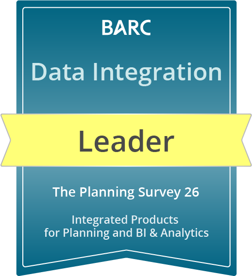 Leader_Integrated Products for Planning and BI & Analytics_Data Integration