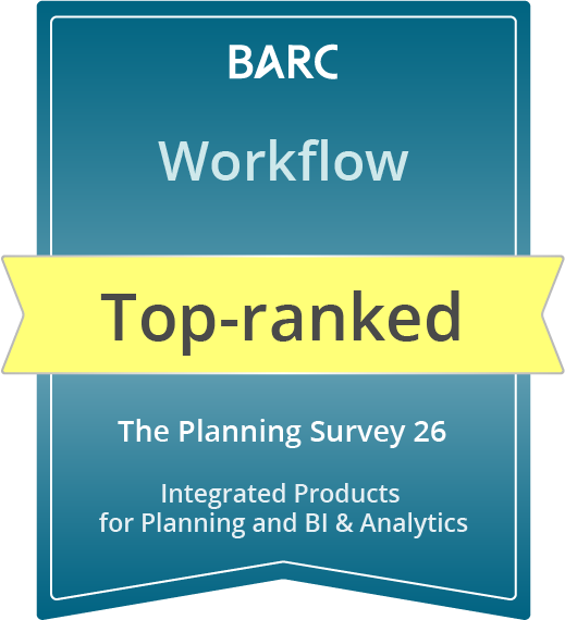 Top-ranked_Integrated Products for Planning and BI & Analytics_Workflow