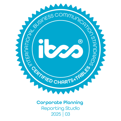 IBCS zertifiziert Reporting Studio 2025