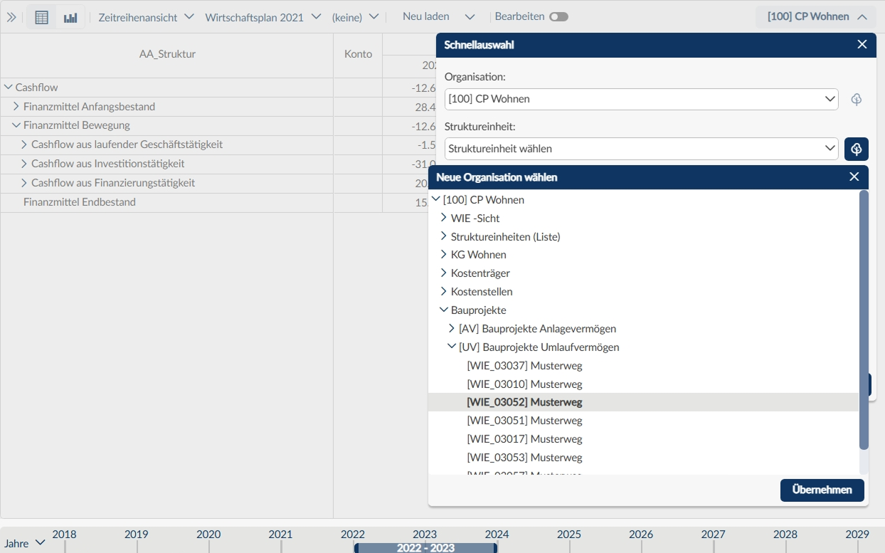 cp-Screenshot-Bauwirtschaft-Multiprojektcontrolling-und-integrierte-Liquiditaetssteuerun